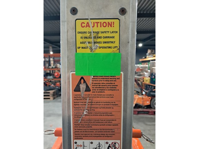 Materiaallift 3,40m ~, sumner, 2210, 2022 - afbeelding 15 van  25