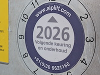 Materiaallift alp lift, m 476, bouwjaar 2016 - afbeelding 2 van  12