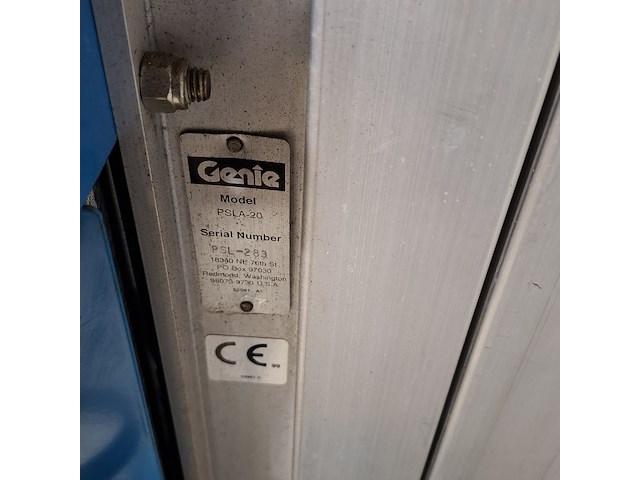 Materiaallift, genie, psla-20 - afbeelding 9 van  12