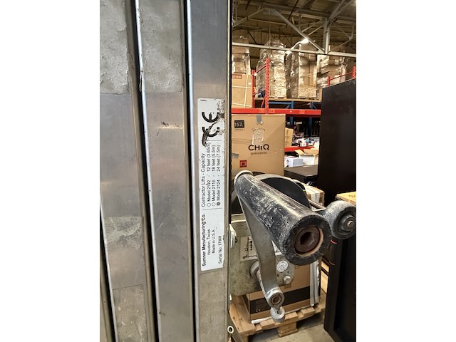 Materiaallift/plateaulift tot 7,5 meter hoog sumner, model 2124 - afbeelding 9 van  10