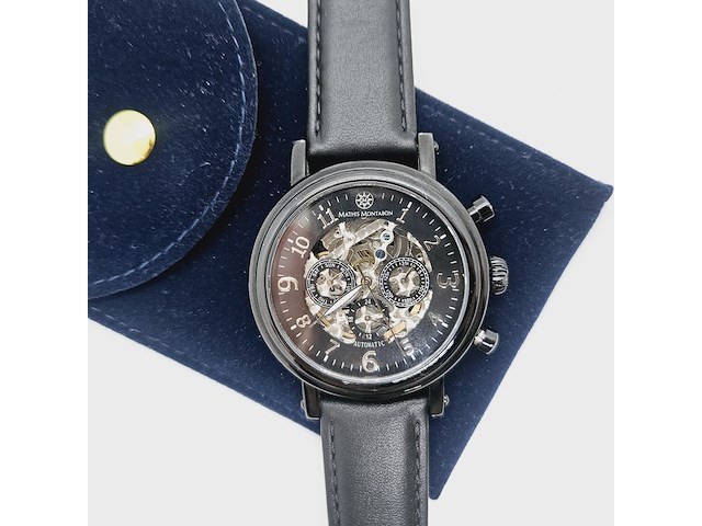 Mathis montabon mm-15 automatisch herenhorloge - afbeelding 2 van  6