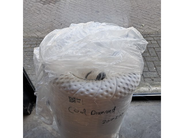Matras 200 x 200, emma, cool diamond - afbeelding 3 van  4