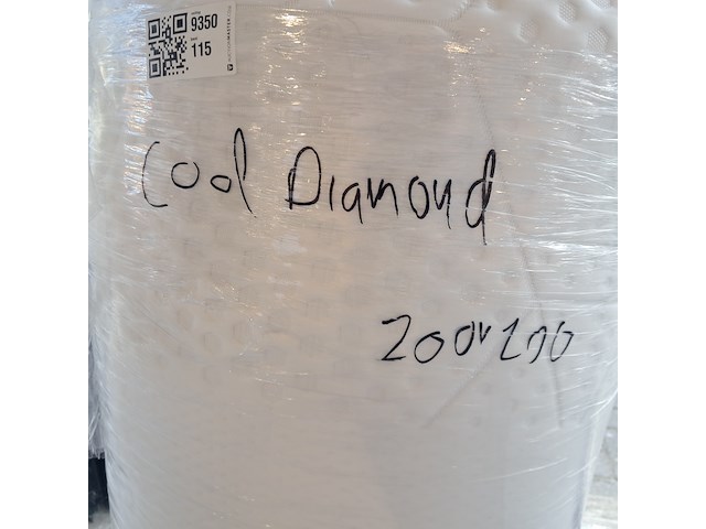 Matras 200 x 200, emma, cool diamond - afbeelding 4 van  4