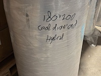 Matras emma, cool diamond hybrid | 180x200 cm | scheurtje in de tijk - afbeelding 6 van  6