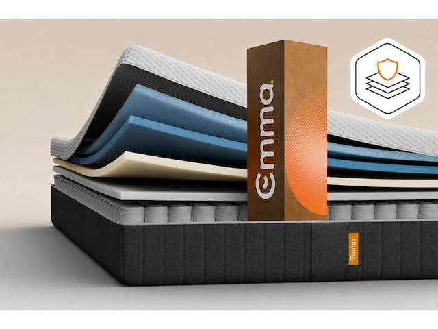 Matras, emma, cooling hybrid 180 - afbeelding 2 van  2