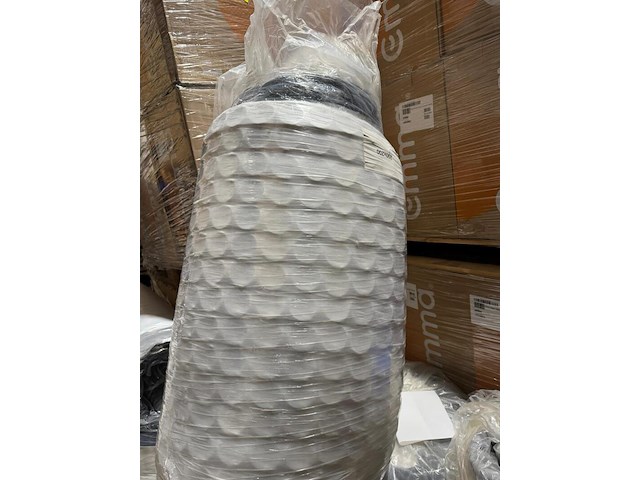 Matras, emma, hybrid - 200x200, wit - afbeelding 3 van  4