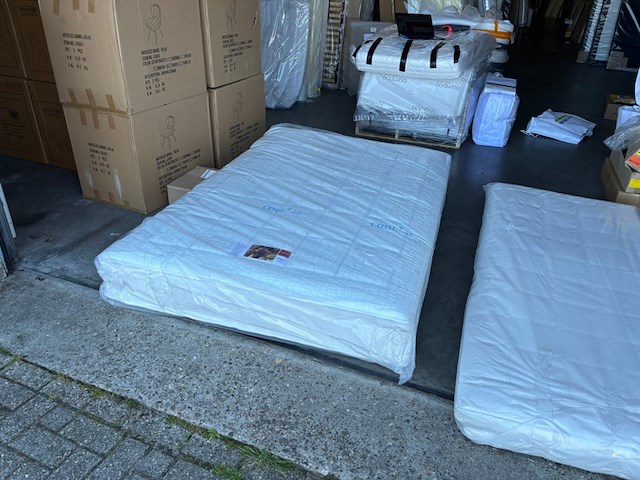 Matras pocketvering koudschuim 140x200cm, norma - afbeelding 1 van  2