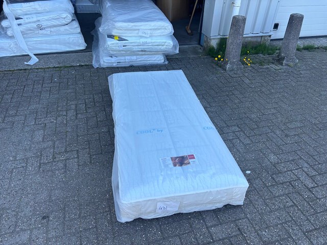Matras pocketvering koudschuim 90x200cm, norma - afbeelding 1 van  3