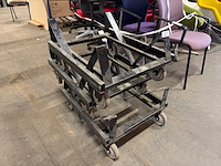 Matrix 1100 series stoelen transportkar / chair dolly met wielen - afbeelding 1 van  2