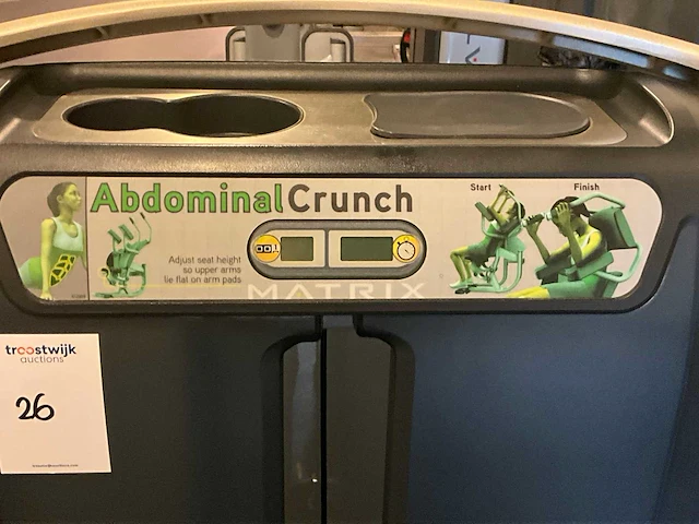 Matrix abdominal crunch - afbeelding 4 van  7
