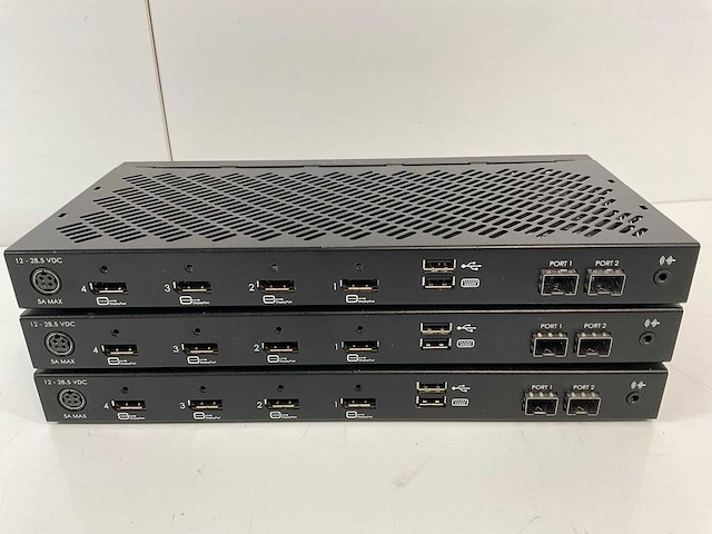 Matrox (xto2-f2408f) professional expandable video-graphics extenders (3x) - afbeelding 5 van  5