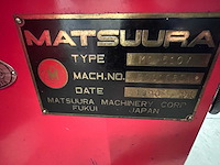 Matsuura - 1990 - mc-510v - verticale machinecentra met 20 gereedschapopnames - afbeelding 20 van  22