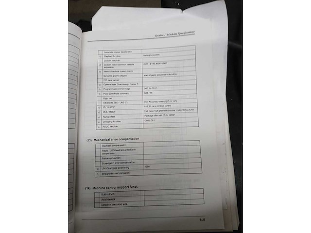 Matsuura - 2003 - v plus 800 - cnc freesmachine - afbeelding 7 van  25