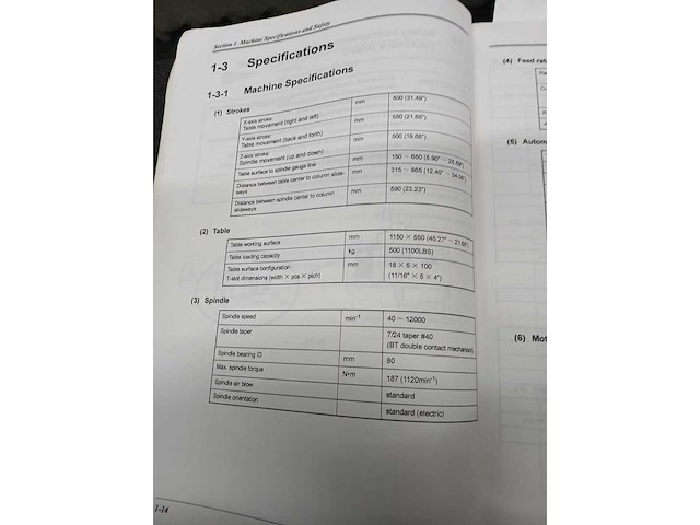 Matsuura - 2003 - v plus 800 - cnc freesmachine - afbeelding 9 van  25