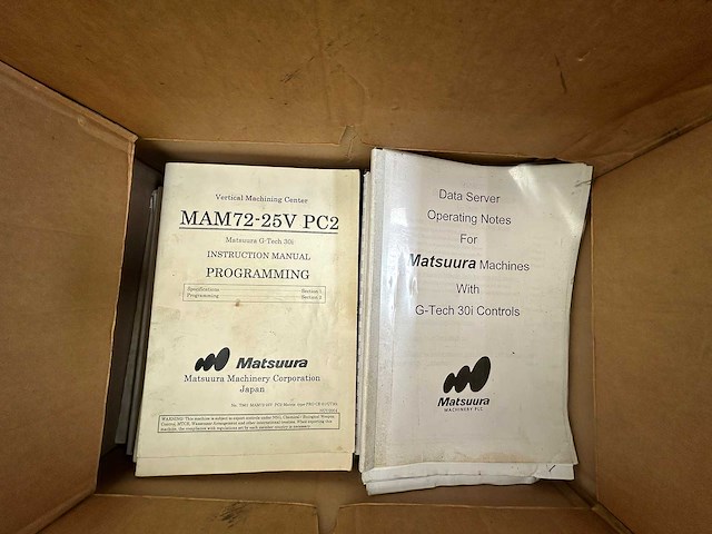Matsuura _ yaskawa - 2004-2016 - mam72-25v _ dx 200 - verticale machinecentra - afbeelding 4 van  56
