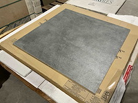 Matt grey 600x600 vloertegel 42m² - afbeelding 2 van  9