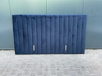 Matt sleep velvet blauw 200x180 - bed - afbeelding 4 van  17