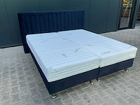 Matt sleep velvet blauw 200x180 - bed - afbeelding 11 van  17