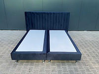 Matt sleep velvet blauw 200x180 - bed - afbeelding 12 van  17