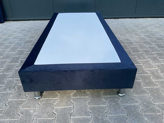 Matt sleep velvet blauw 200x180 - bed - afbeelding 13 van  17