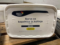 Matte badkamer- en keukenverf - 5 liter - wit (10x) - afbeelding 3 van  7