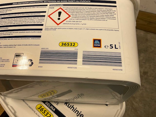Matte badkamer- en keukenverf - 5 liter - wit (10x) - afbeelding 4 van  7