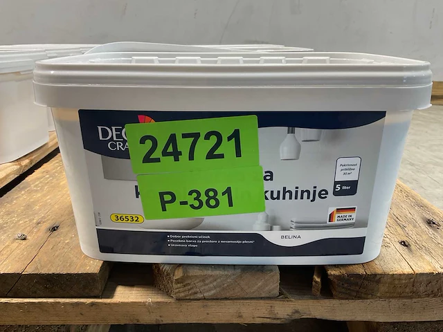 Matte badkamer- en keukenverf - 5 liter - wit (10x) - afbeelding 5 van  7