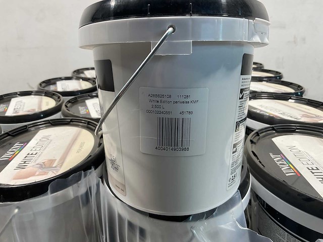 Matte binnenmuurverf - 2,5 liter - parelwit (63x) - afbeelding 5 van  8
