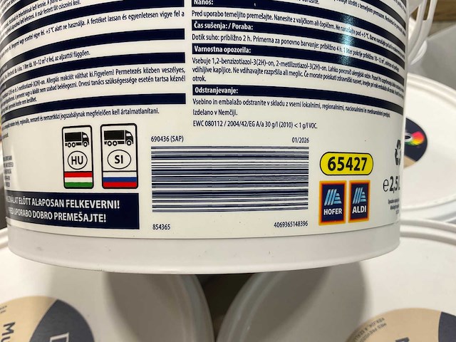Matte binnenverf - 2,5 liter - cappuccino (75x) - afbeelding 5 van  8