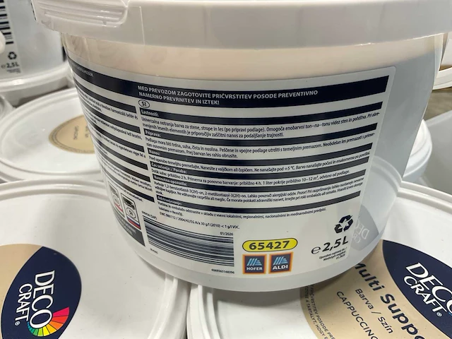 Matte binnenverf - 2,5 liter - cappuccino (75x) - afbeelding 4 van  8