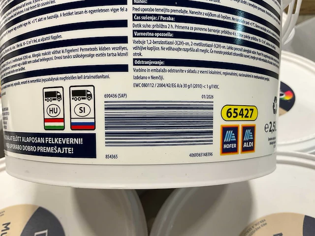 Matte binnenverf - 2,5 liter - cappuccino (75x) - afbeelding 5 van  8