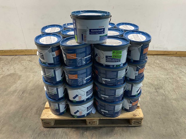 Matte muur- en plafondverf - 10 liter - wit (10x) - afbeelding 8 van  9