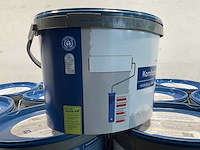 Matte muur- en plafondverf - 10 liter - wit (10x) - afbeelding 3 van  4