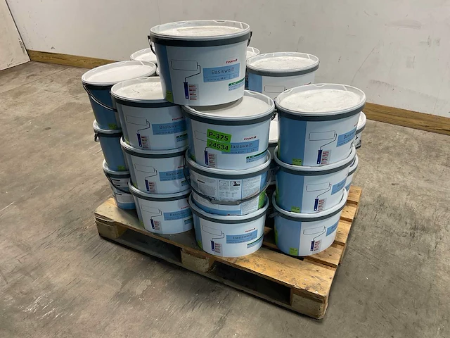 Matte muur- en plafondverf - 10 liter - wit (10x) - afbeelding 7 van  9