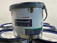 Matte muur- en plafondverf - 10 liter - wit (19x) - afbeelding 2 van  9