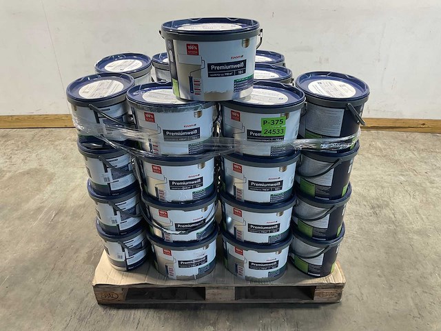 Matte muur- en plafondverf - 10 liter - wit (19x) - afbeelding 7 van  9