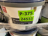 Matte muur- en plafondverf - 10 liter - wit (19x) - afbeelding 9 van  9