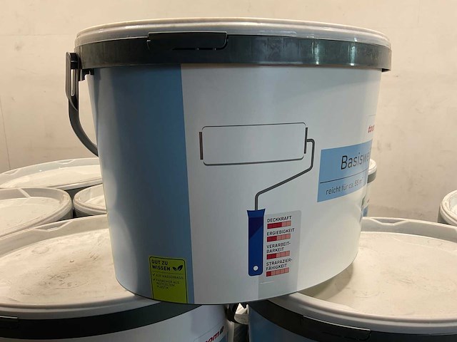 Matte muur- en plafondverf - 10 liter - wit (19x) - afbeelding 3 van  9
