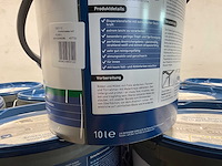 Matte muur- en plafondverf - 10 liter - wit (20x) - afbeelding 5 van  9