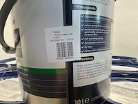 Matte muur- en plafondverf - 10 liter - wit (20x) - afbeelding 6 van  9
