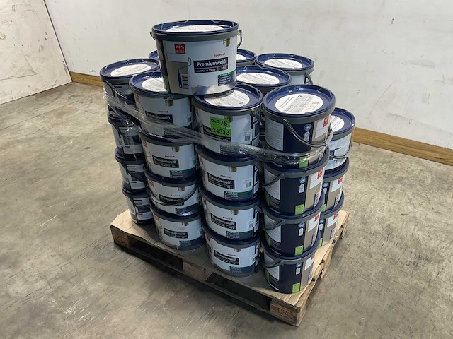 Matte muur- en plafondverf - 10 liter - wit (20x) - afbeelding 8 van  9