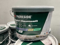 Matte muur- en plafondverf - 11 liter - wit (10x) - afbeelding 1 van  9