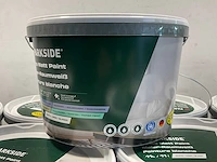 Matte muur- en plafondverf - 11 liter - wit (10x) - afbeelding 5 van  12