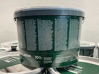 Matte muur- en plafondverf - 11 liter - wit (20x) - afbeelding 6 van  10