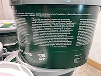 Matte muur- en plafondverf - 11 liter - wit (20x) - afbeelding 4 van  9