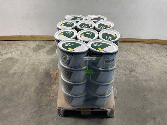 Matte muur- en plafondverf - 11 liter - wit (20x) - afbeelding 8 van  9