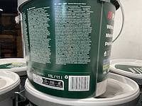Matte muur- en plafondverf - 11 liter - wit (20x) - afbeelding 5 van  8