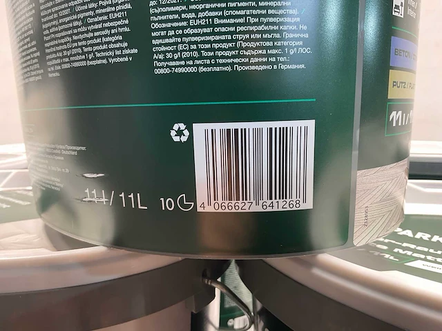 Matte muur- en plafondverf - 11 liter - wit (20x) - afbeelding 8 van  10