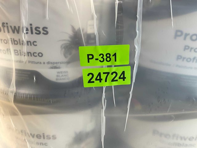 Matte muur- en plafondverf - 11 liter - wit (40x) - afbeelding 6 van  8