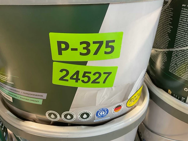 Matte muur- en plafondverf - 11 liter - wit (40x) - afbeelding 2 van  12